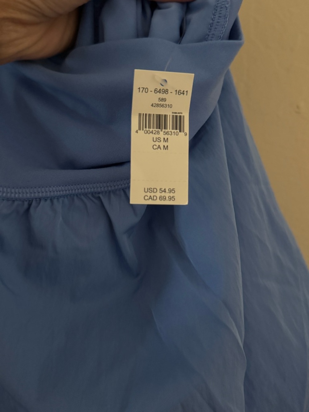 Aerie Blue Bubble Skirt - Picture 7 of 7
